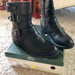 Spring Step black Ankle Boots
